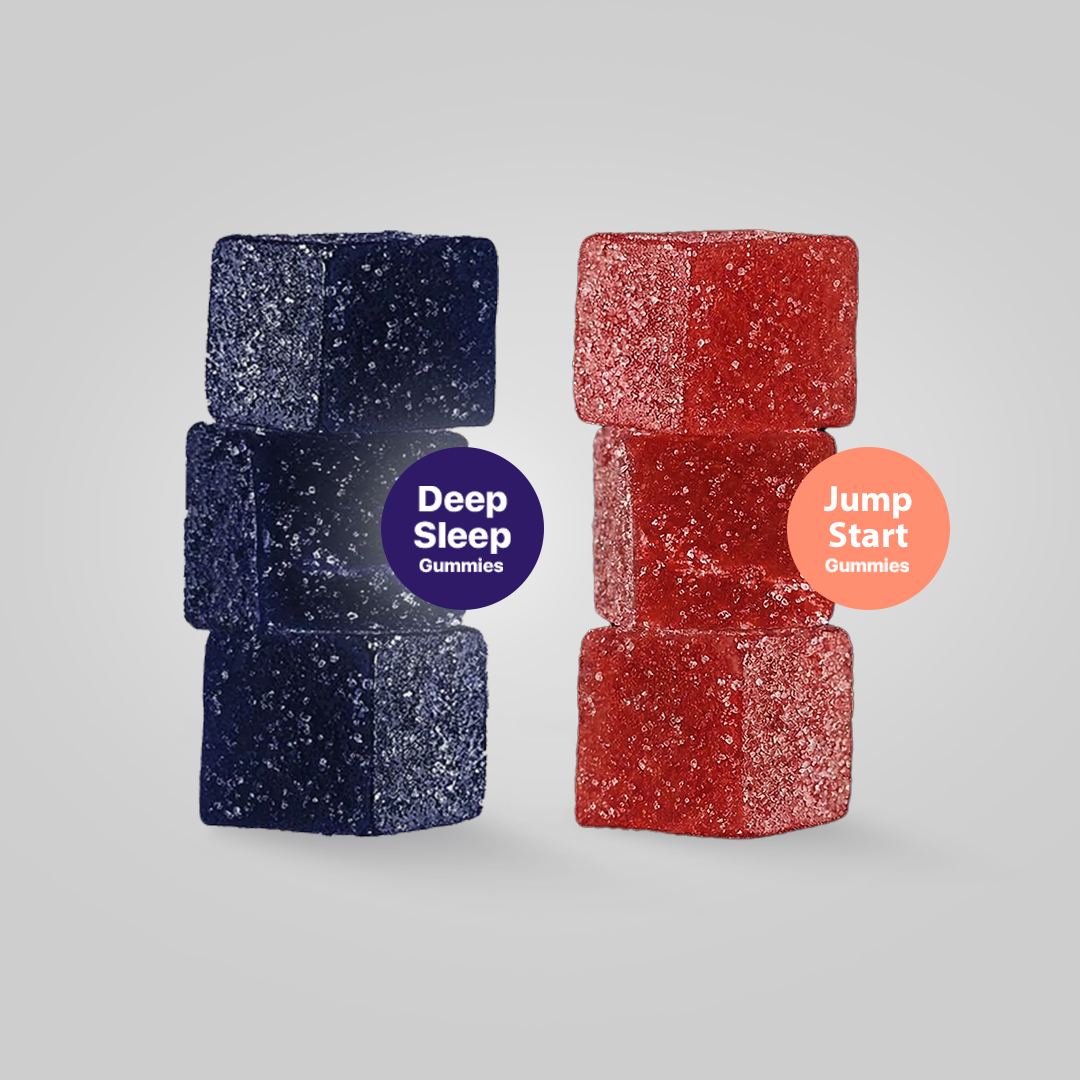Deep Sleep + Morning Energy Gummies Bundle