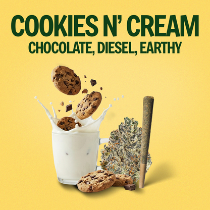 Cookies N’ Cream Pre-Roll 1 Gram