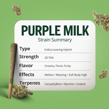 Purple Milk Pre-Roll 1 Gram